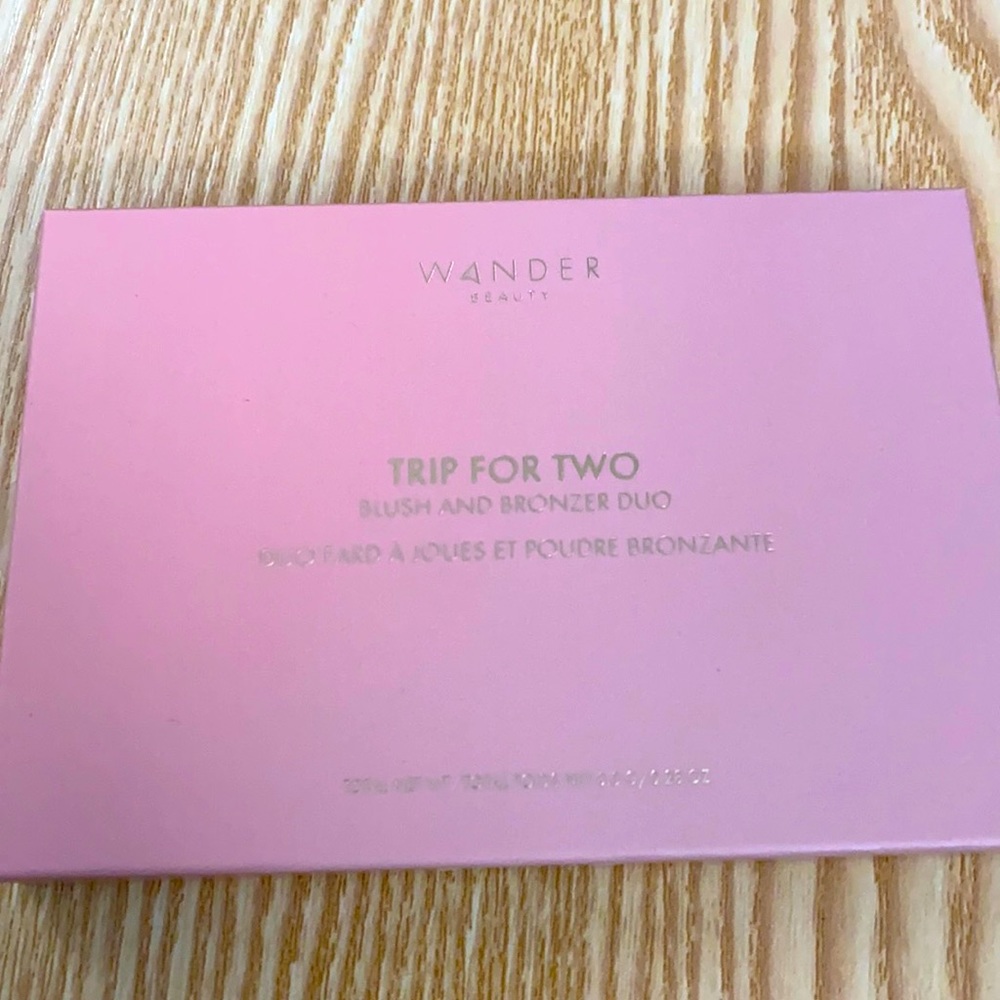 Wander Beauty blush & bronzer Trip for Two
